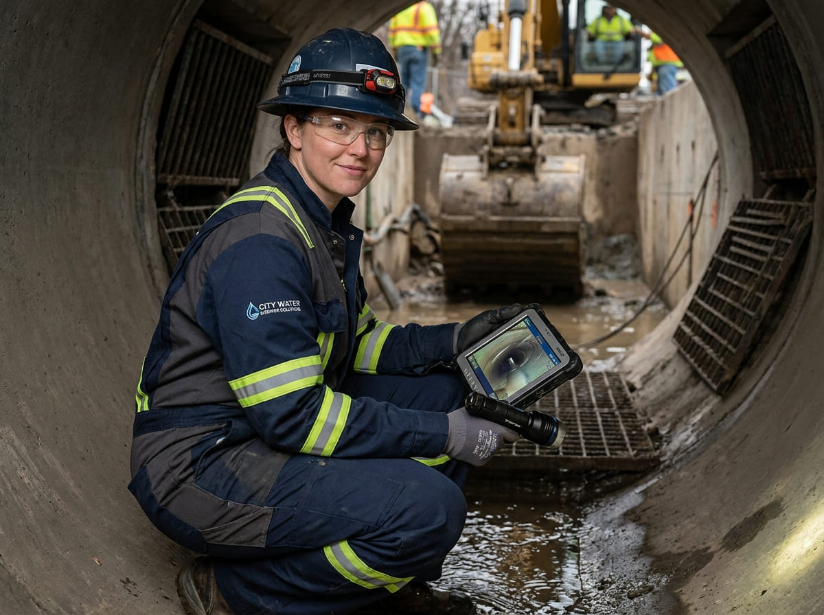 Sewer Line Inspection & Replacement in Ivanhoe